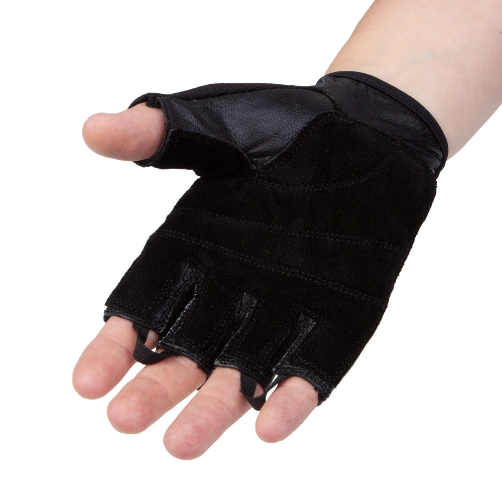 Рукавички для фітнесу PowerPlay 2154 Чорні L Київ - фото 5