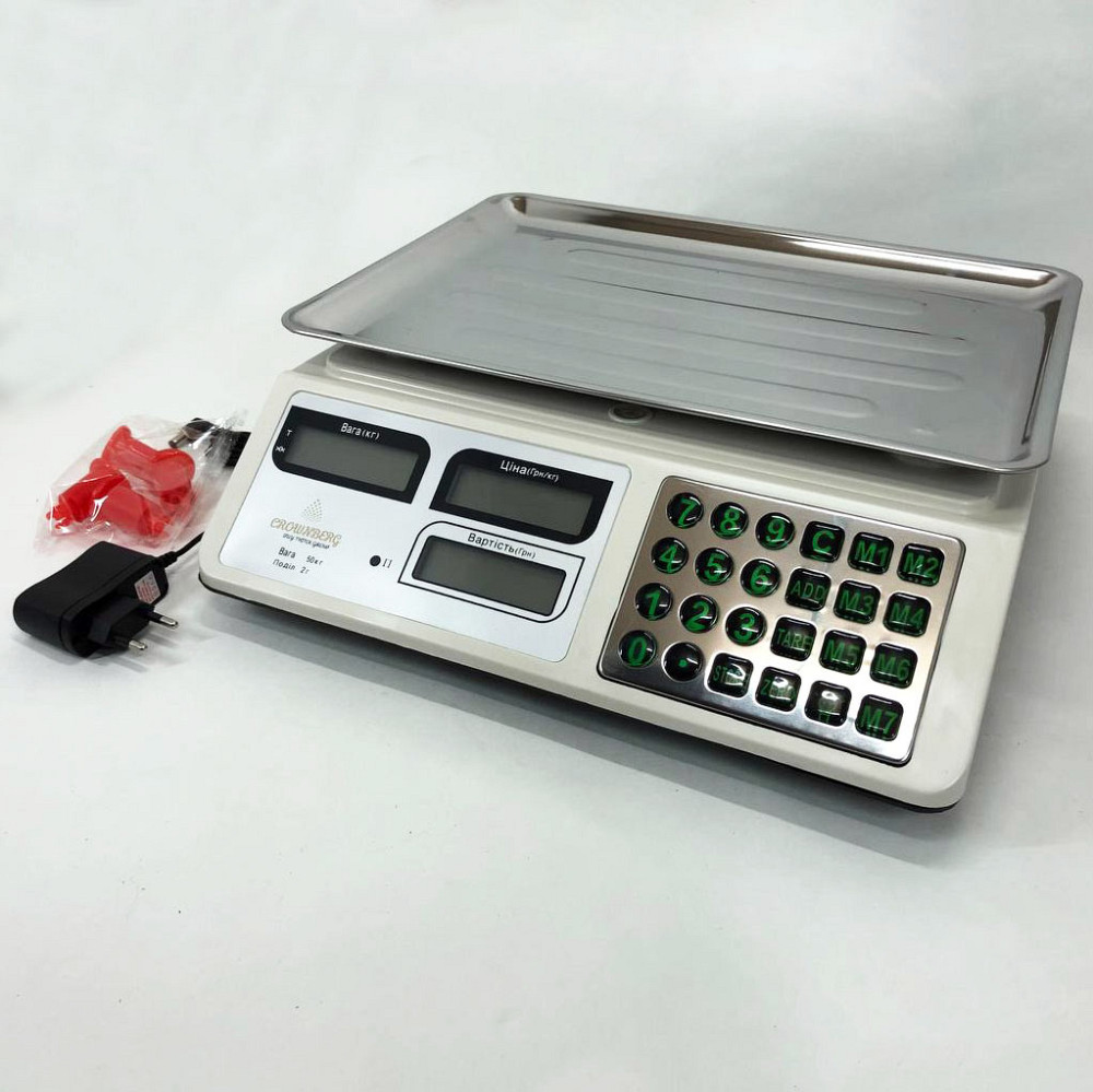 Качественные торговые весы 50 кг, Компактные весы для бизнеса для уличной торговли BN-16 Львов - изображение 4