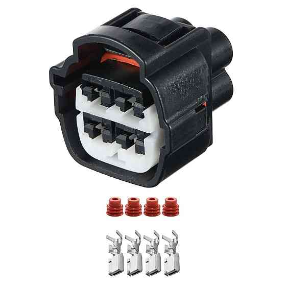 Разъем коннектор 4-кон., 7283-7041-4 YAZAKI Япония универс., Моторный отсек, Lexus, Toyota 40685 Киев