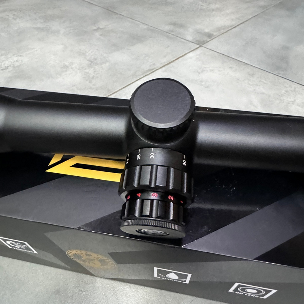 Оптический прицел Spina Optics SCOL-7, 2.5-20x50 SF IR, с креплением (кольца), подсветка Solmir Киев - изображение 3