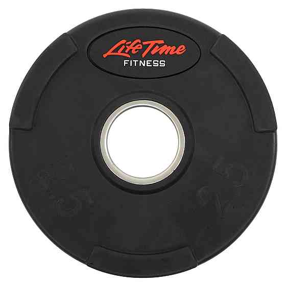 Диск прогумований 2.5 кг 51 мм LIFE-80154B-2_5 Київ