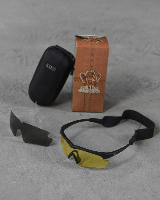 Тактические очки 5.11 черные НП5005 Одесса - изображение 3