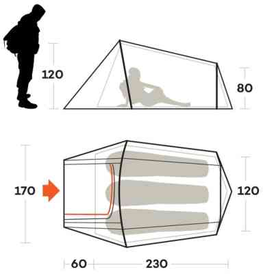 Намет Ferrino Sling 3 Blue (91036NBB) (929753) Вінниця