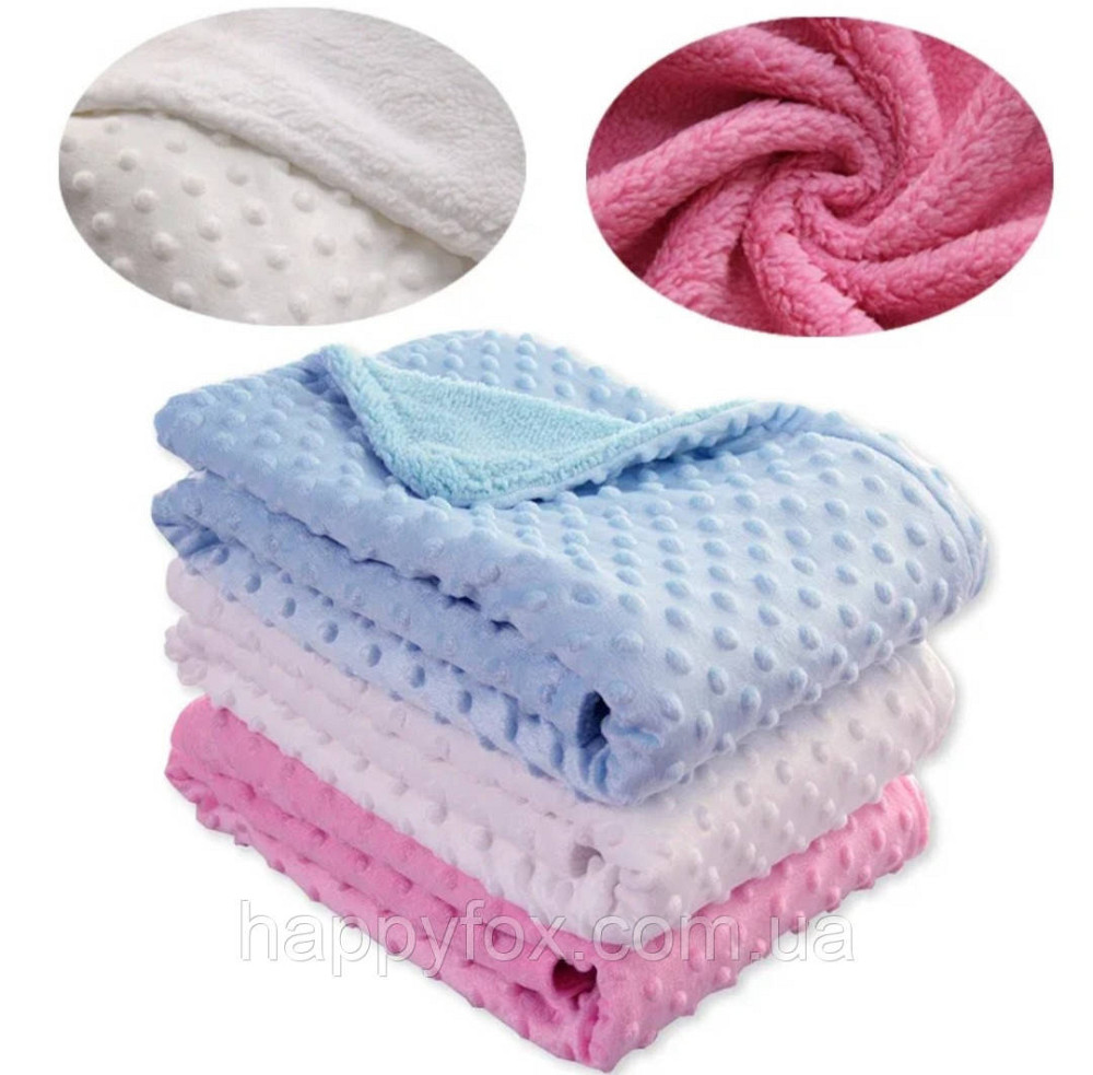 Дитячий плюшевий двосторонній плед Львів - фото 4