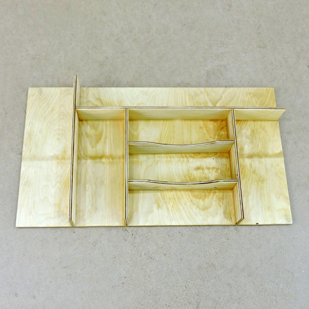 Лоток для столових приладів "Сальморехо" ваніль Миколаїв - фото 4