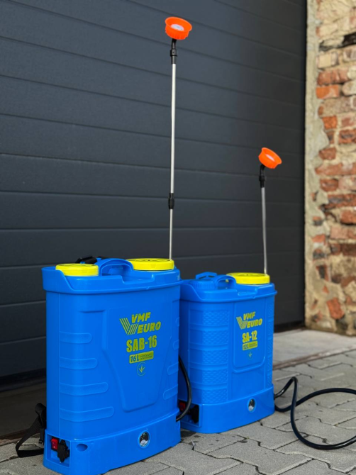 Ранцевый аккумуляторный опрыскиватель VMF EURO SA-12 (12 литров) 12В/8Ач Киев - изображение 3