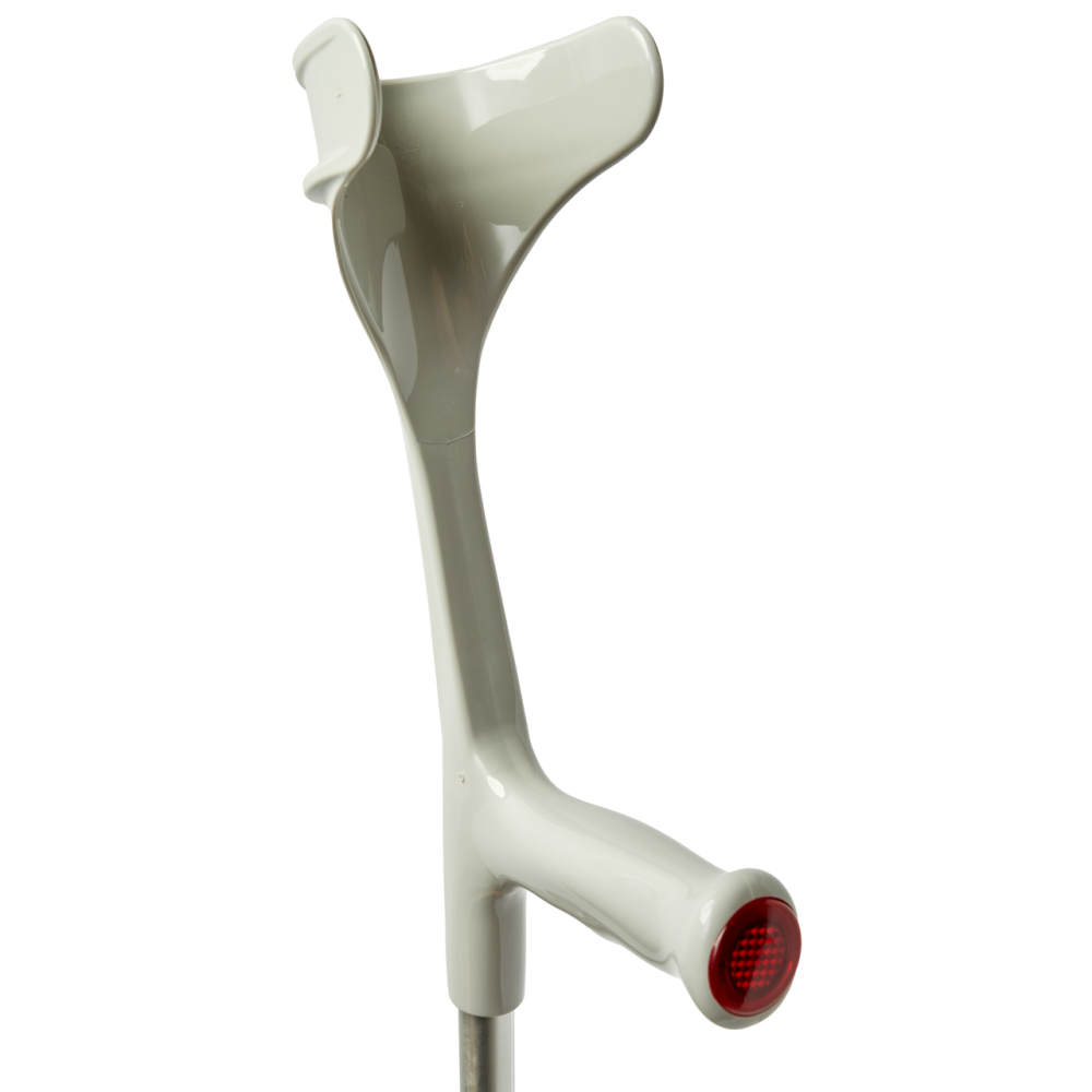 Подлокотный костыль с твердой эргономичной рукояткой Kowsky ORIGINAL серый Днепр - изображение 1