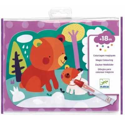 Набор для творчества Djeco Рисование водой Что спрятано в лесу (DJ09064) Винница - изображение 1