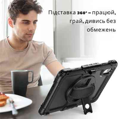Чохол до планшета BeCover FortTab Lenovo Idea Tab/K11 (2nd Gen) TB336/Xiaoxin Pad (2025) 11&quot; Black (714080) Вінниця