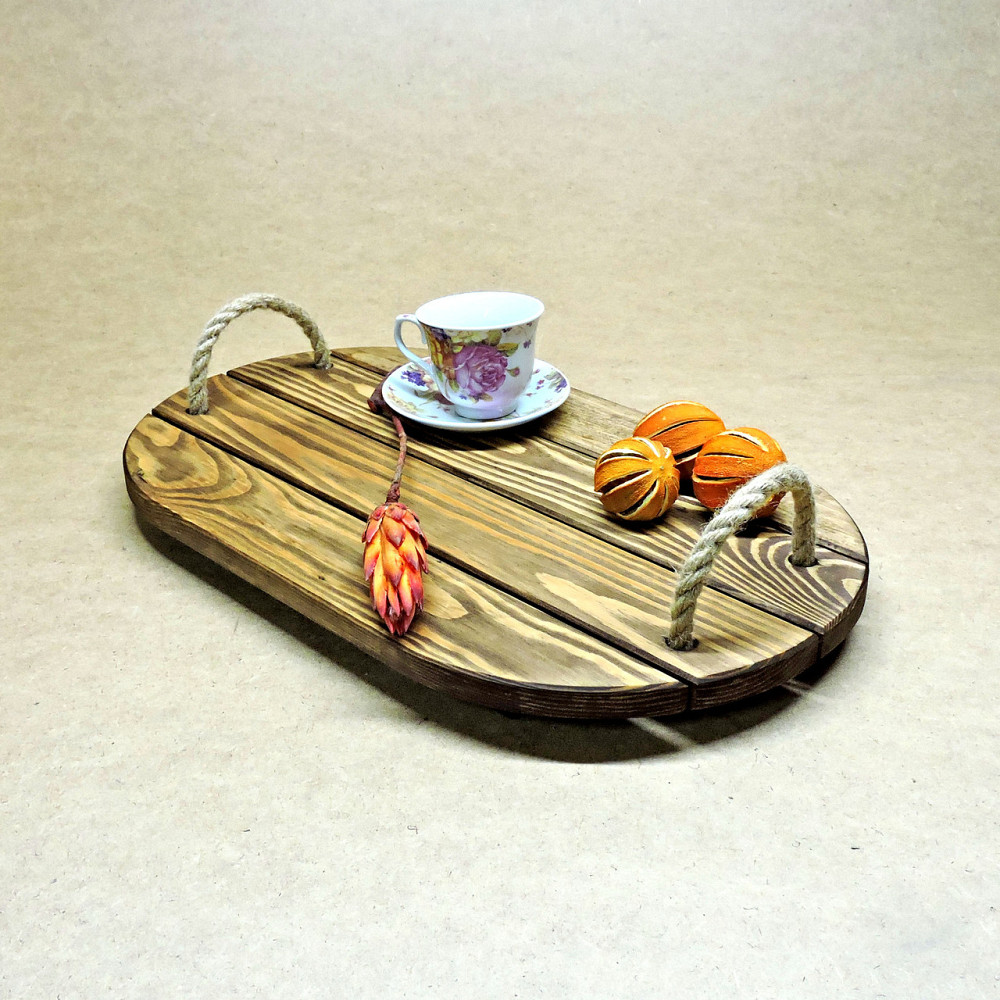 Поднос деревянный 