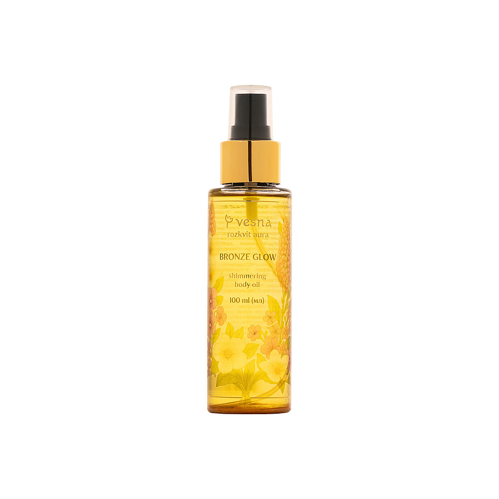 Масло с шиммером для загара Vesna 100 мл Киев - изображение 1