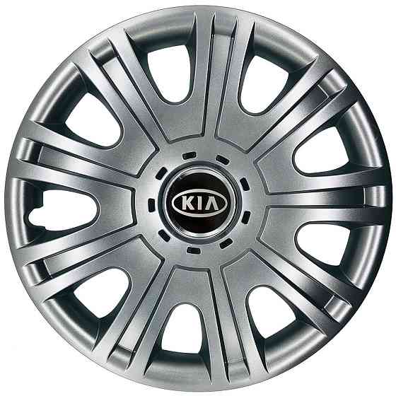 Автомобильные модельные колпаки R15 Kia 319 4шт, SJS, серебряные Киев