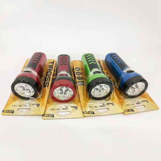 Мощный тактический фонарь светодиодный TIROSS, Ручной инспекционный фонарь ручной металлический UK-40 Ивано-Франковск