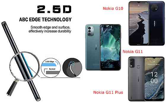 Защитное стекло ArmorGlass для Nokia G10, Nokia G11, Nokia G11 Plus – устойчивое к царапинам и ударам Киев