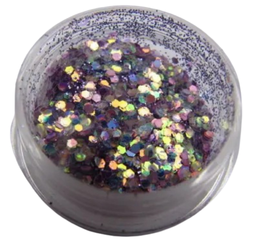 Прикраса для дизайну нігтів "Брокард", колір рожево шоколадний перелив Київ