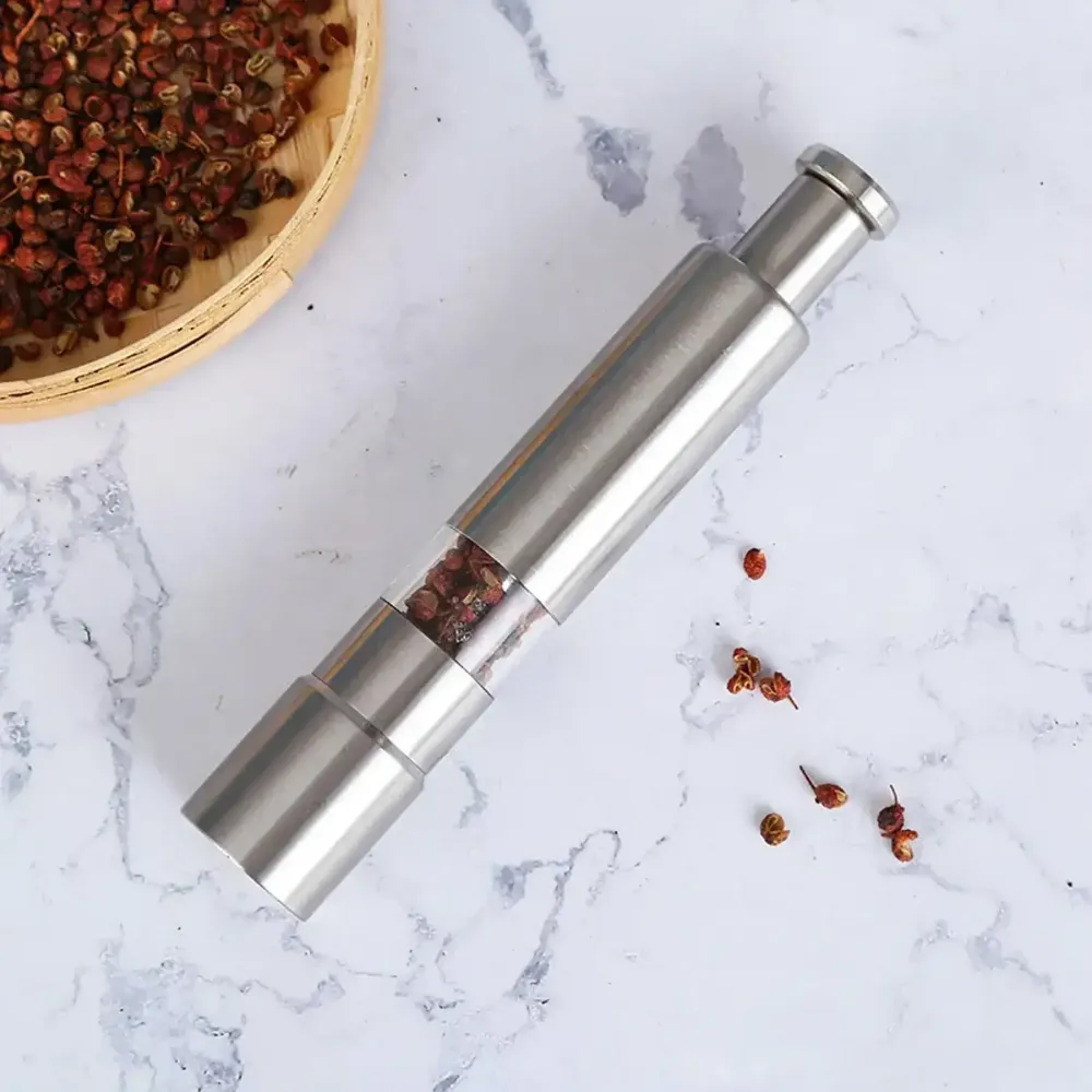 Ручной измельчитель для соли и перца из нержавеющей стали, XL-552 / Механическая мельница для специй Коломия - фото 3