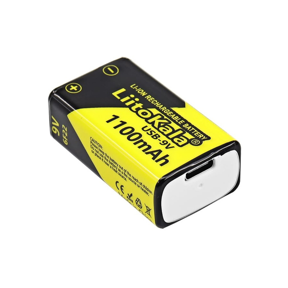 Акумулятор LiitoKala Lii-USB-9V type-C 1100mah Київ - фото 5