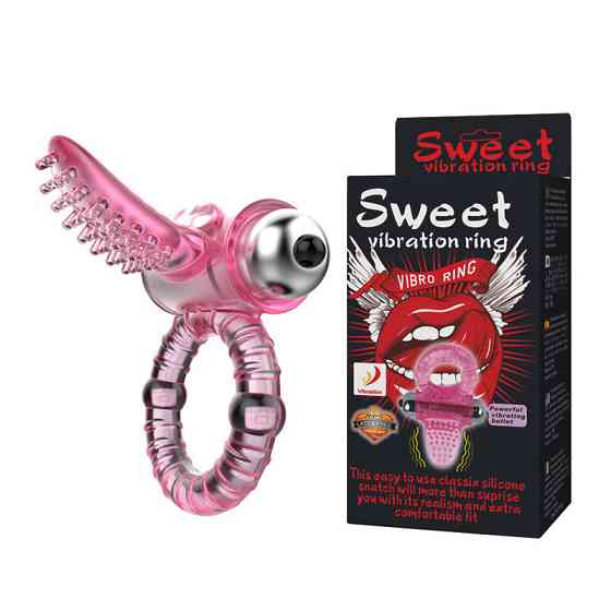 Ерекційне кільце - Sweet Vibrationg Ring Sex Aura Київ