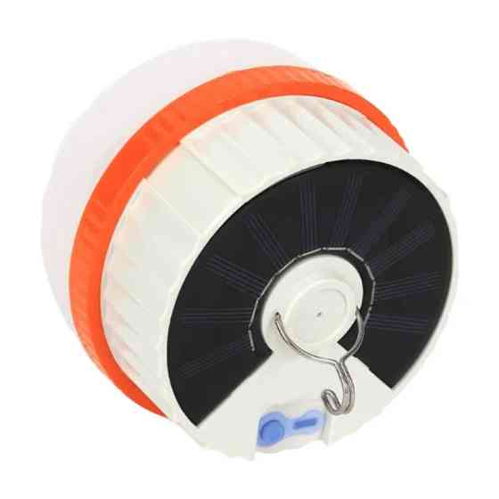 Подвесной фонарь с солнечной панелью крючком для кемпинга с аккумулятором type-c 6-8 часов свечения Винница