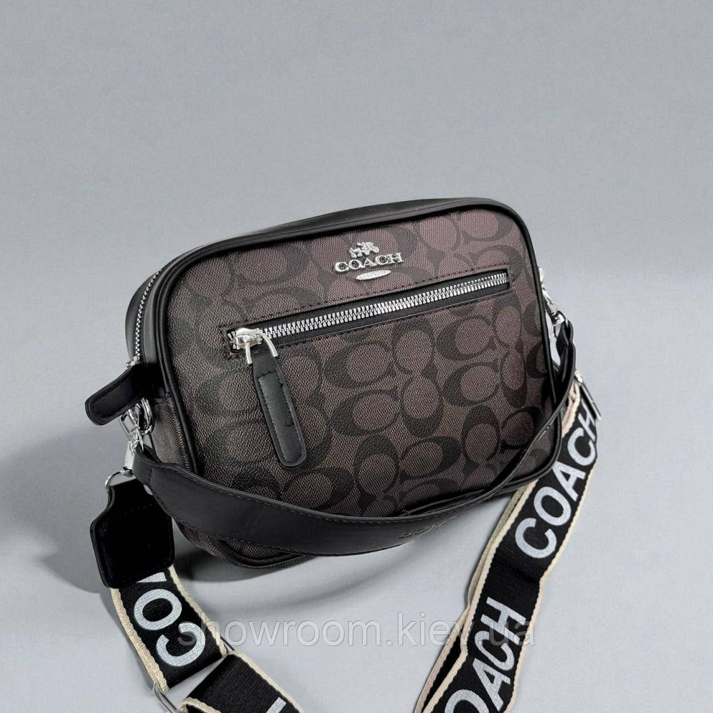 Чоловіча стильна сумка Coach через плече (9357) Київ - фото 4