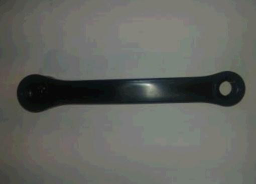 Шатун велосипедный (левый) (L-17 см, квадрат, алюминий, черный) Мукачево - изображение 1