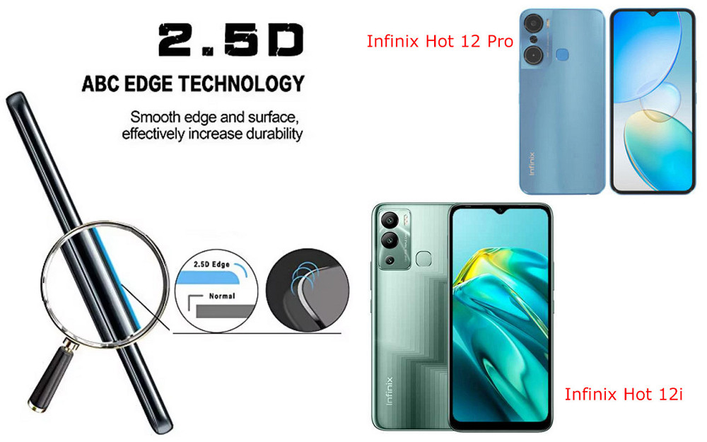 Защитное стекло ArmorGlass для Infinix Hot 12 Pro, Hot 12i  – устойчивое к царапинам и ударам Киев - изображение 2