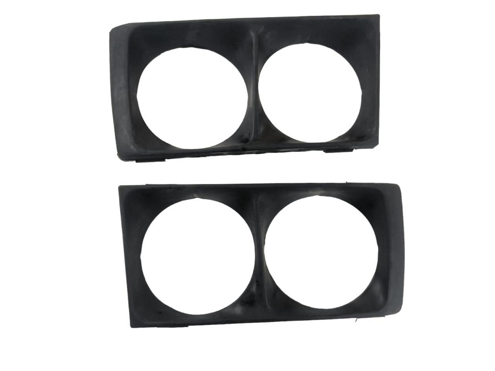 Облицовка 2106 черные (очки фар) (к-кт 2 шт) фар Мукачево - изображение 1