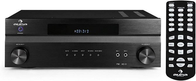 Усилитель звука Auna AV2-H338 3X HDMI FM 5.1 из Германии Днепр - изображение 1