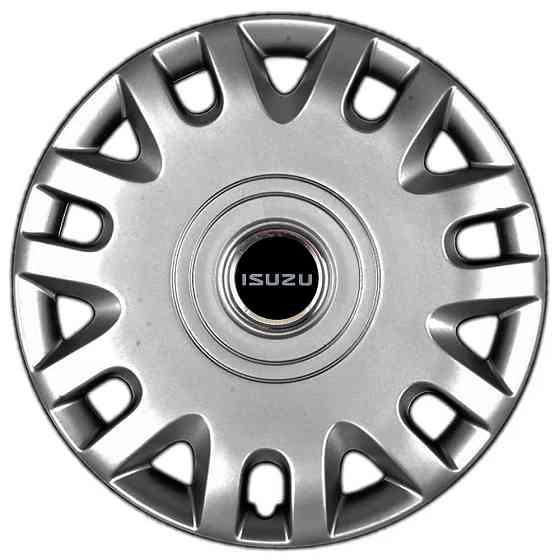 Автомобільні модельні ковпаки R15 Isuzu 333 4шт, SJS, сріблясті Київ