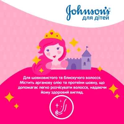 Детский шампунь Johnson’s baby Блискучі локони 500 мл (3574669907200) Винница