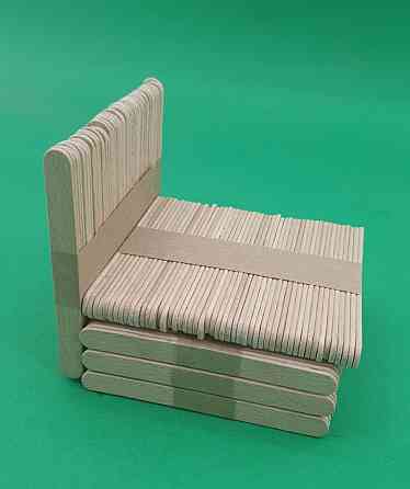 Палочка (9см) для мороженого деревянная (50шт 92мм*10мм*2мм) (1 пачка) Харьков