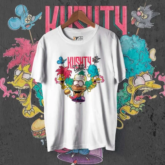 Футболка чоловіча з  принтом Сімпсони Красті Розмір 48 Anime0147 Дніпро - фото 1