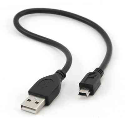 Дата кабель USB 2.0 AM to Mini 5P 0.3m Cablexpert (CCP-USB2-AM5P-1) Вінниця