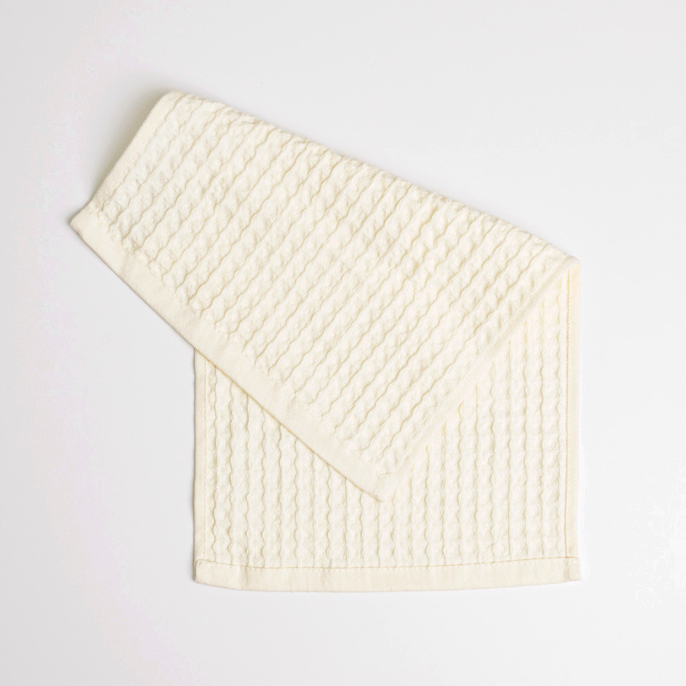 Вафельное полотенце для кухни YouStar 30х50см 260г/м2 (Ванильный) Сумы - изображение 1