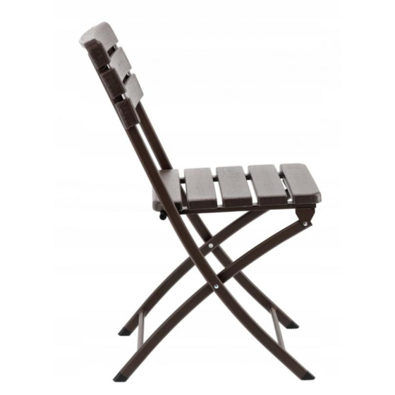 Стілець садовий Chomik MANGO складаний коричневий Київ