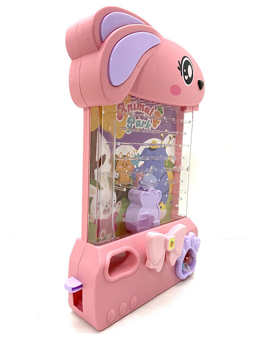 Гра-автомат Кролик у комплекті 12 кульок Рожевий (2325) Чернігів - фото 2