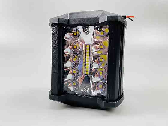 Фара світлодіодна LED прямокутна 60W (20 діодів), робоче світло для автомобіля Мукачево