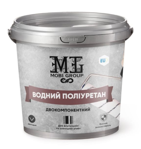Епоксидний двокомпонентний поліуретановий лак MG 0.3 кг Киев - изображение 1