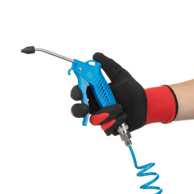 Набір для продувки кабіни вантажних авто: пістолет, шланг поліуретановий 5 м 6×4 мм, трійник на шланг 6 мм, на швидкороз'ємних Киев - изображение 13