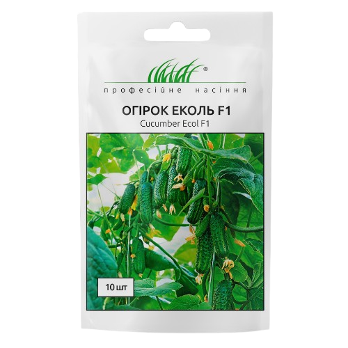 Огірок Еколь F1 самозапильний 10шт Професійне насіння Житомир - изображение 1