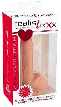 Реалистичный фаллоимитатор Realistixxx Real Lov Sex Aura Киев
