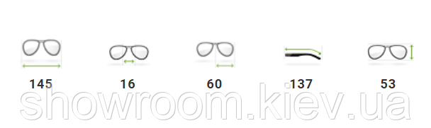 Чоловічі сонцезахисні окуляри Pr (4017) grey Київ - фото 3