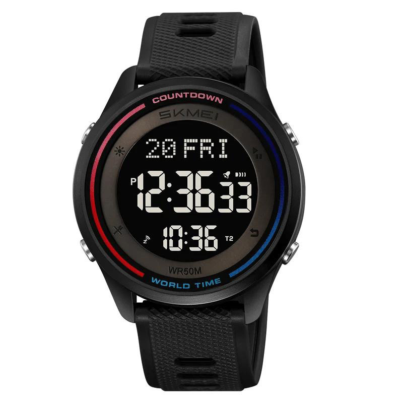 Армійські годинники протиударні, Практичні чоловічі годинники Водонепроникні електронні DV-15 Львів - фото 1