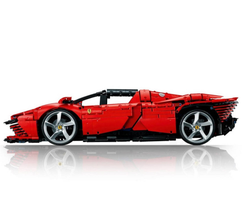 Конструктор машинка Technic Ferrari Daytona SP3 маштаб 1:8  3778 деталей Червона Феррарі Дайтона Киев - изображение 10