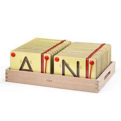 Розвиваюча іграшка Viga Toys Набір для написання магнітних букв Заголовні (50337) Вінниця