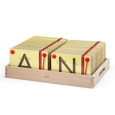 Розвиваюча іграшка Viga Toys Набір для написання магнітних букв Заголовні (50337) Вінниця - фото 1