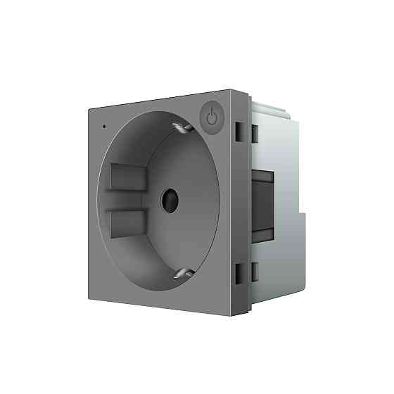 LIVOLO Розумна розетка LIVOLO ZigBee, з заземленням, сіра, 16А 230В, керування через Alexa / Go Коломия