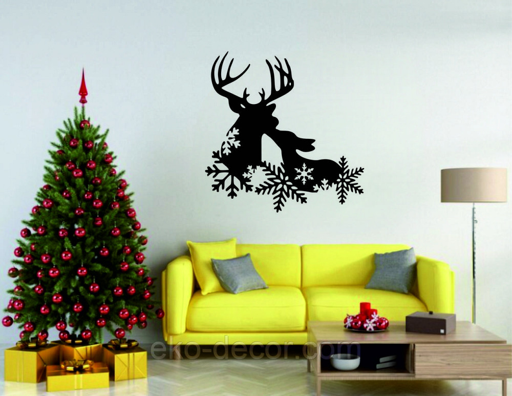 Декоративне настінне Панно «Олень», Декор на стену Київ - фото 5