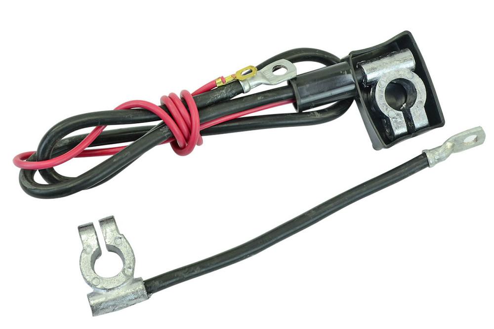 Клеммы 2105 с проводами (длинный +/-) АКБ Мукачево - изображение 1