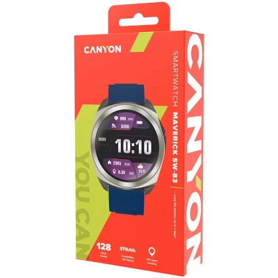 Смарт-часы Canyon Maveric SW-83 GPS Silver (CNS-SW83SS) Винница - изображение 7
